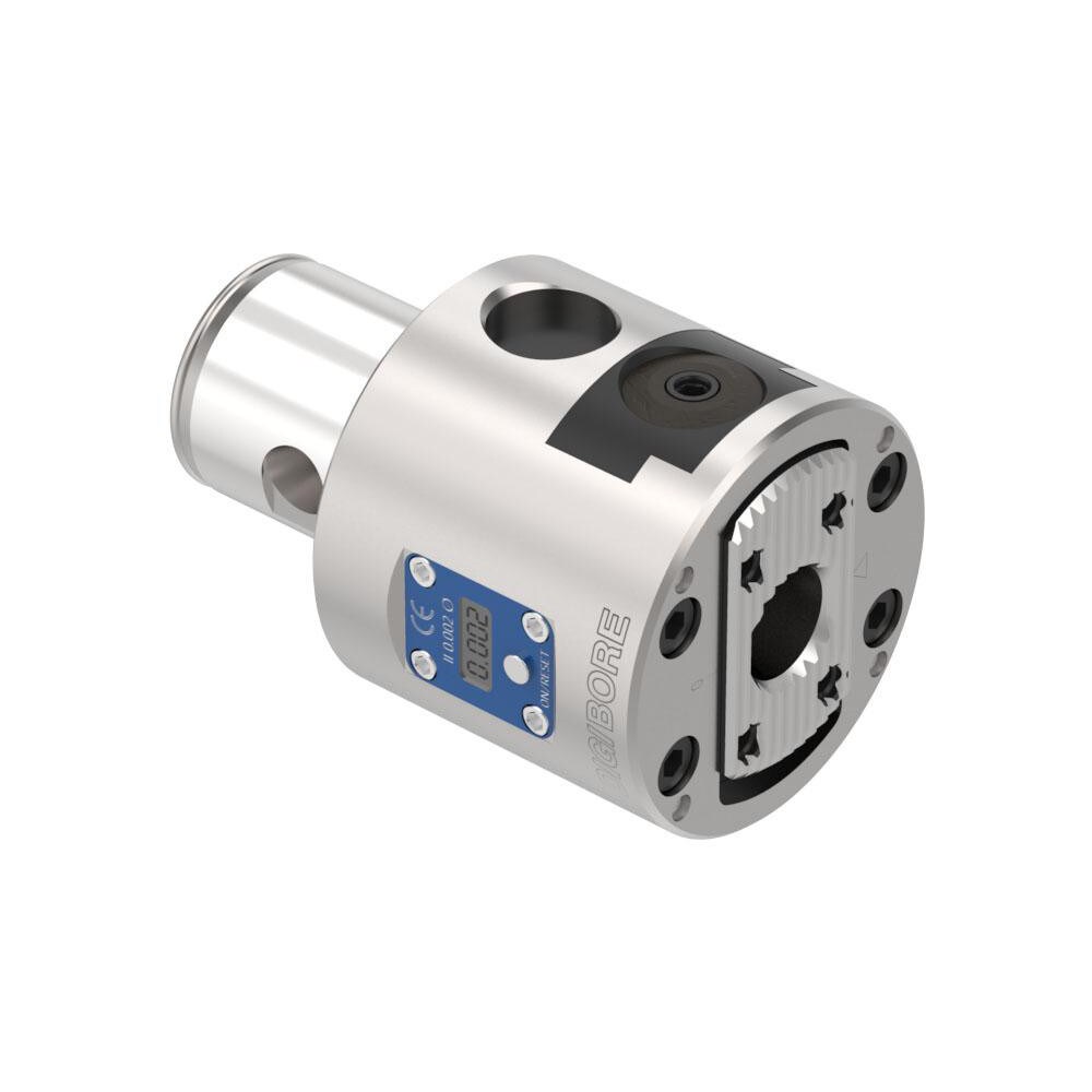 Boring Heads; Type: Offset Boring Head ; Actuation Type: Manual ; Minimum Bore Diameter (mm): 3.000 ; Maximum Bore Diameter (mm): 208.00 ; Body Diameter (mm): 65.000 ; Shank Type: Modular Connection