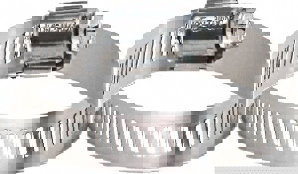 Worm Gear Clamp: SAE 10, 1/2 to 1-1/16