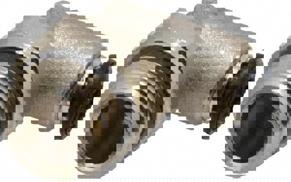 Push-To-Connect Tube to Universal Thread Tube Fitting: Swivel Elbow, 1/4