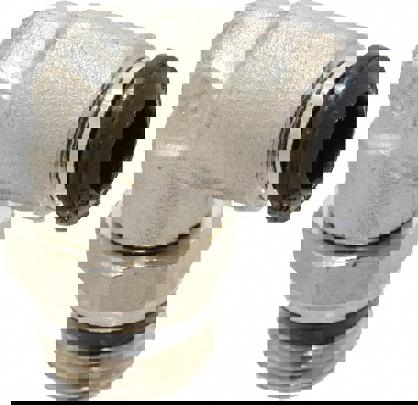 Push-to-Connect Tube x Universal Thread Fitting: Swivel Elbow, Universal, 6.00 mm OD