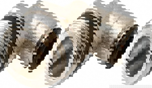 Push-to-Connect Tube x Universal Thread Fitting: Swivel Elbow, Universal, 8.00 mm OD