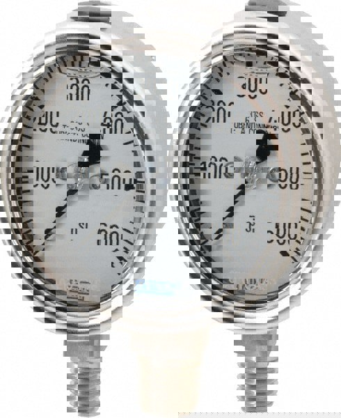 Pressure Gauge: 2-1/2