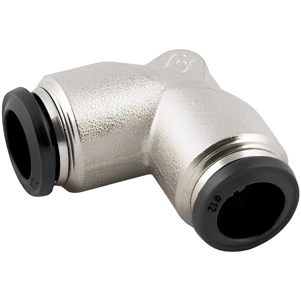 Push-to-Connect Tube x Tube Fitting: Union Elbow, 4.00 mm OD