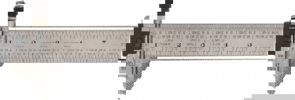 6 Inch Long, 59&deg; Bevel Angle, Ruler Drill Point Gage