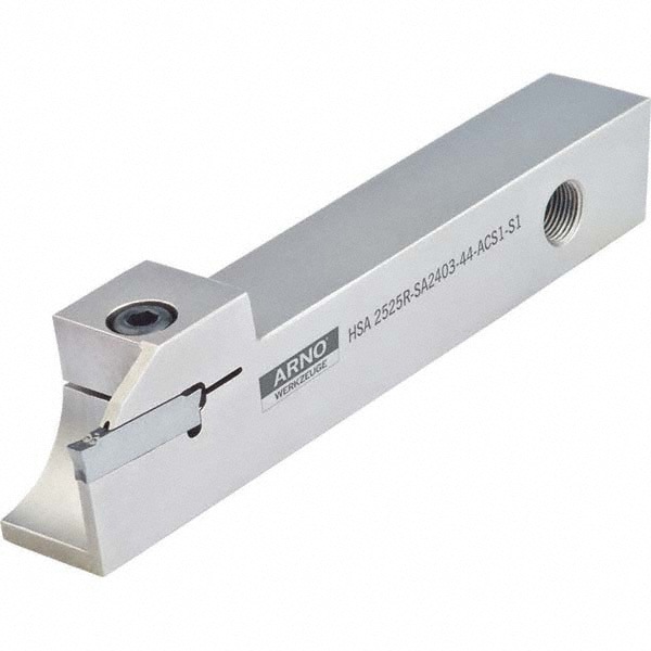 Indexable Grooving-Cutoff Toolholder: HSA1616RSA2402-32-ACS1, 2.01 mm Min Groove Width, 16 mm Max Depth of Cut, Right Hand