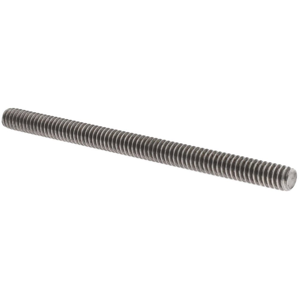 Threaded Rod: 1/4-20, 3-1/2