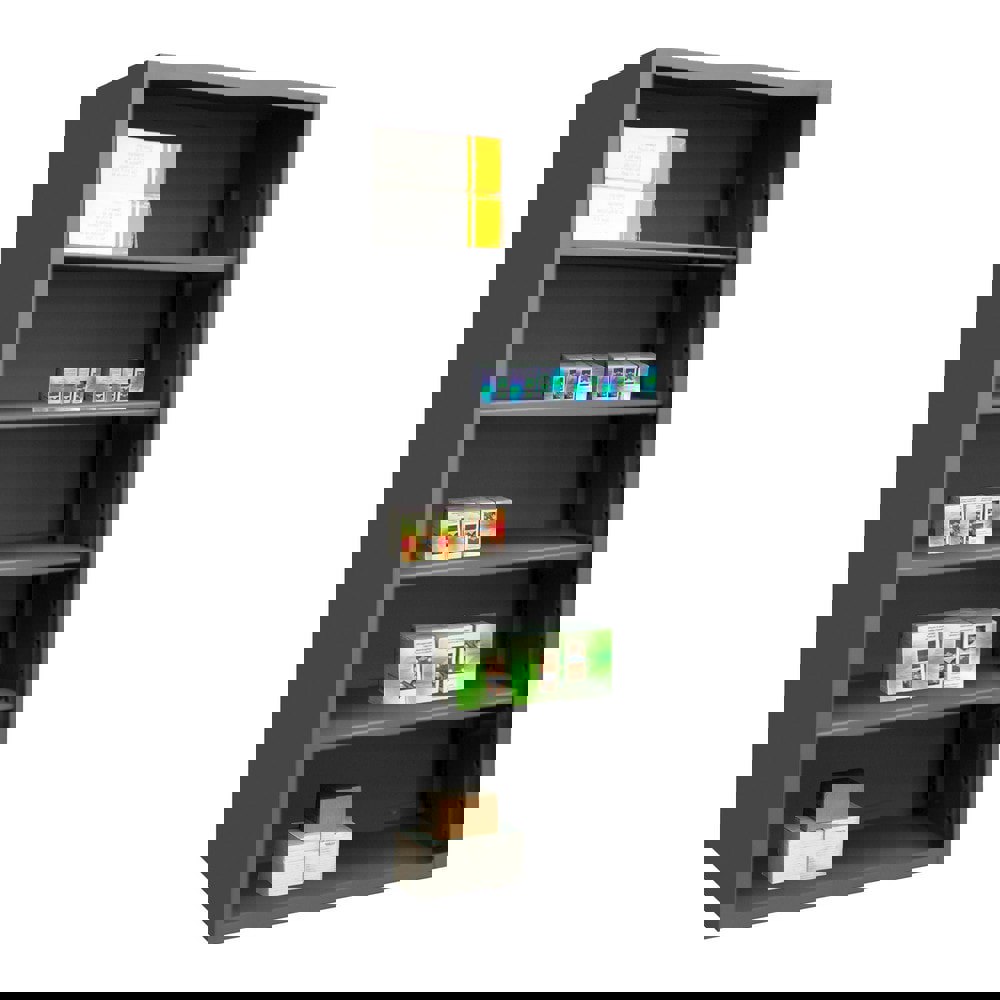 4 Shelves, 6,600 Lb Capacity, Closed Shelving System