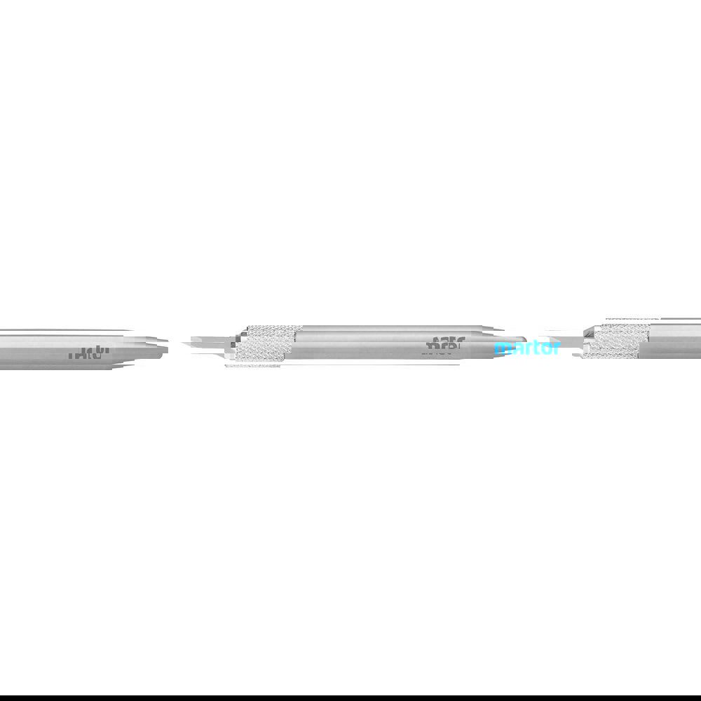 Utility Knives, Snap Blades & Box Cutters; Blade Type: Pointed Tip ; Handle Material: Aluminum ; Blade Material: Steel ; Blade Length (mm): 37.5000 ; Blade Length (Decimal Inch): 1.4961 ; Handle Length: 37.50