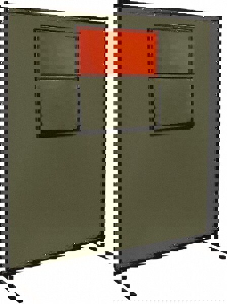 8 Ft. Wide x 6 Ft. High x 1 Inch Thick, Cotton Duck Welding Welding Screen Kit