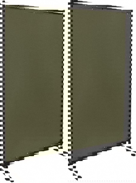 6 Ft. Wide x 6 Ft. High x 1 Inch Thick, Cotton Duck Portable Welding Screen Kit