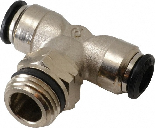 Push-To-Connect Tube to Universal Thread Tube Fitting: 3/8