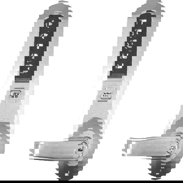 Lever Locksets; Type: Push-button Lock; Door Thickness: 1-3/4; Back Set: 2-3/4; For Use With: Commercial Doors; Finish/Coating: Satin Chrome; Material: Steel; Material: Steel; Door Thickness: 1-3/4; Lockset Grade: Grade 1; Cylinder Type: 90 Keyway; Number