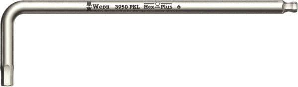 Hex Key: 8 mm Hex, Long Arm