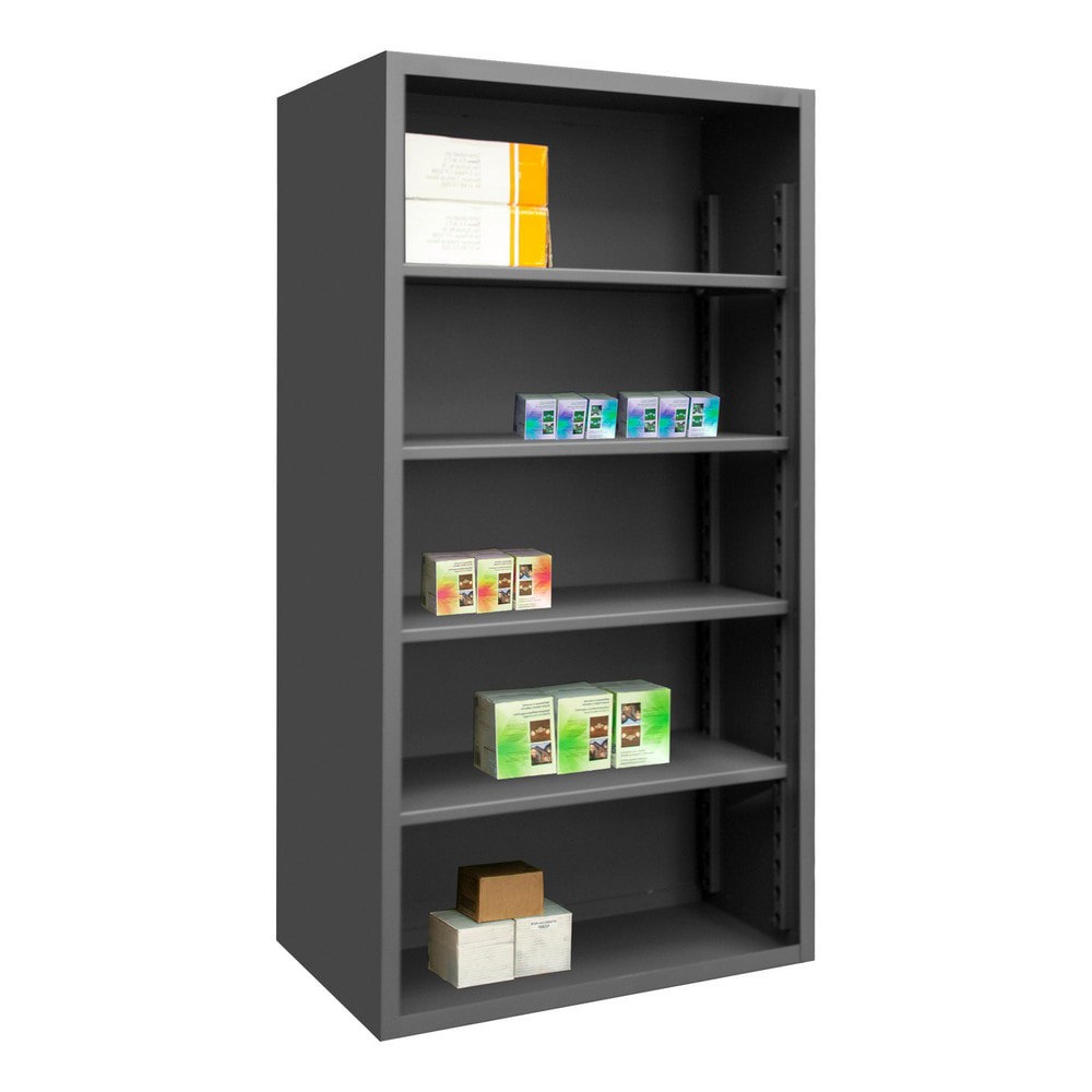 4 Shelves, 6,100 Lb Capacity, Closed Shelving System