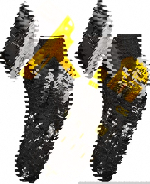 Tool Holster: 8 Pockets, Polyester, Black