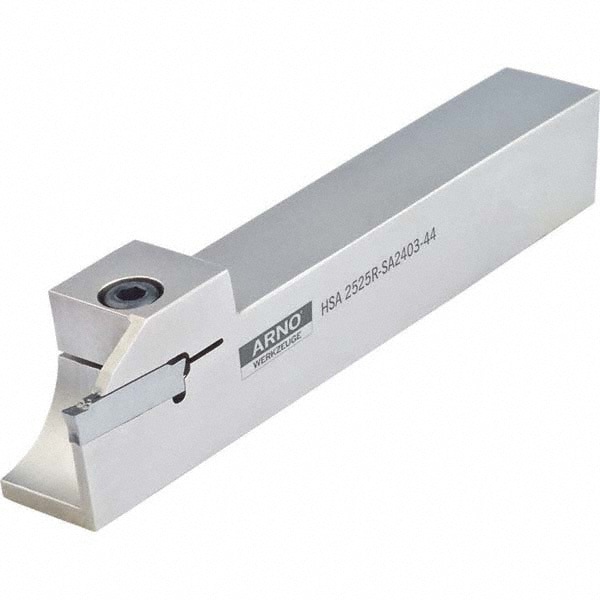 Indexable Grooving-Cutoff Toolholder: HSA1212SLSA2402-26ACS2, 2.01 mm Min Groove Width, 13 mm Max Depth of Cut, Left Hand