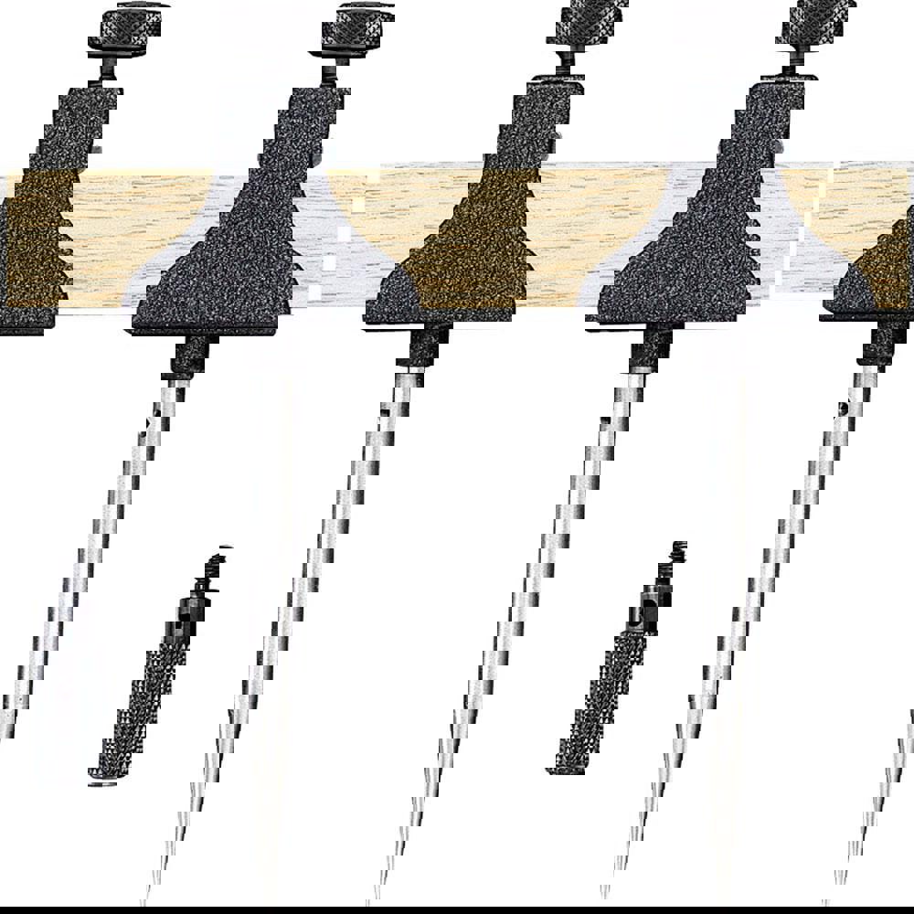 3 Inch Leg, Die Cast, Black Wrinkle Fini