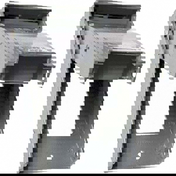 Weatherproof Box Covers; Electrical Box Shape: Rectangle; Number Of Outlets: 1; Resistance Features: Non-Corrosive; Housing Material: Aluminum; Finish: Powder Coat Finish; Recommended Environment: Wet Location; Housing Color: Gray; Overall Height (Inch):