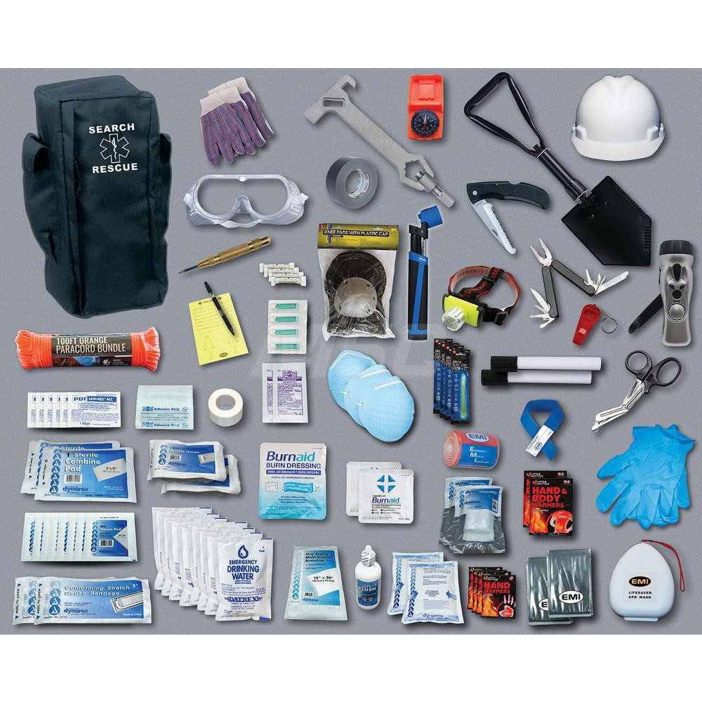 Emergency Prep Kits; Kit Type: Search & Rescue ; Container Material: Nylon ; Overall Length: 23.00 ; Overall Height: 9in ; Overall Width: 12