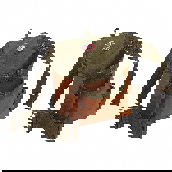 Tool Holster: 5 Pockets, Brown