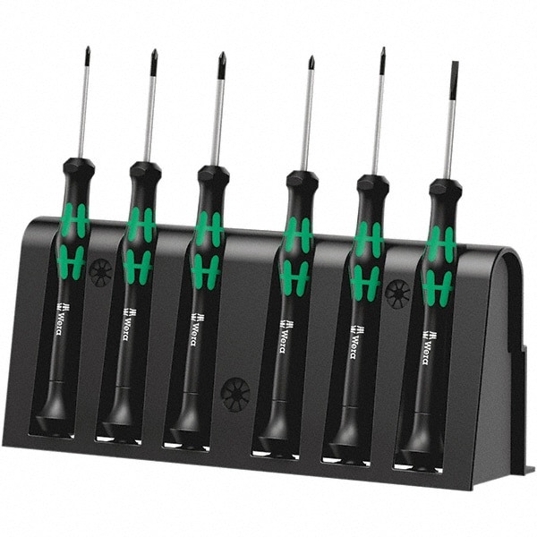 Screwdriver Set: 6 Pc, Microstix, Phillips & Slotted