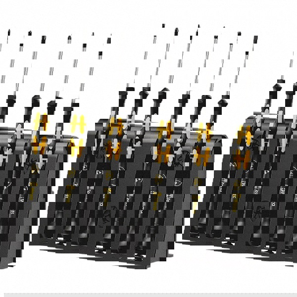 Screwdriver Set: 6 Pc, Microstix, Phillips, Slotted & TorxPlus