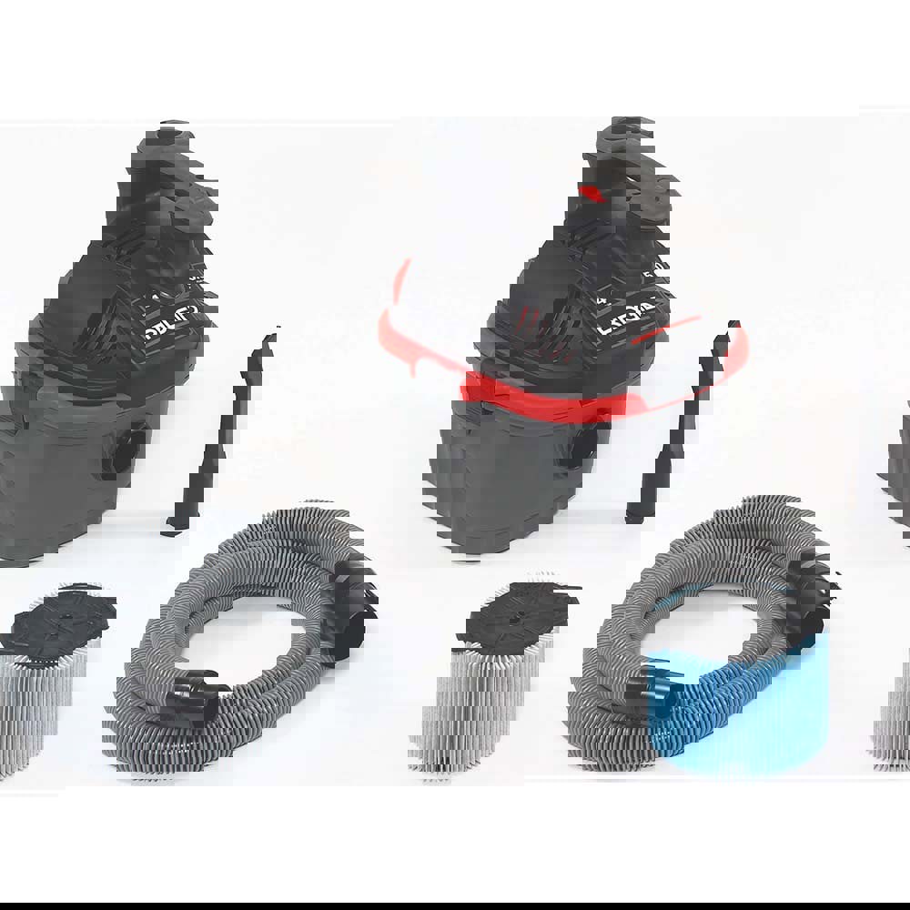 Wet/Dry Vacuum: Electric, 4 gal