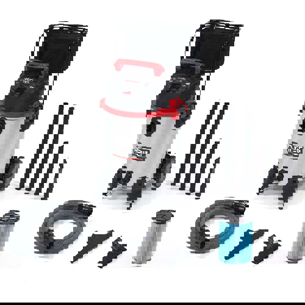 Wet/Dry Vacuum: Electric, 16 gal