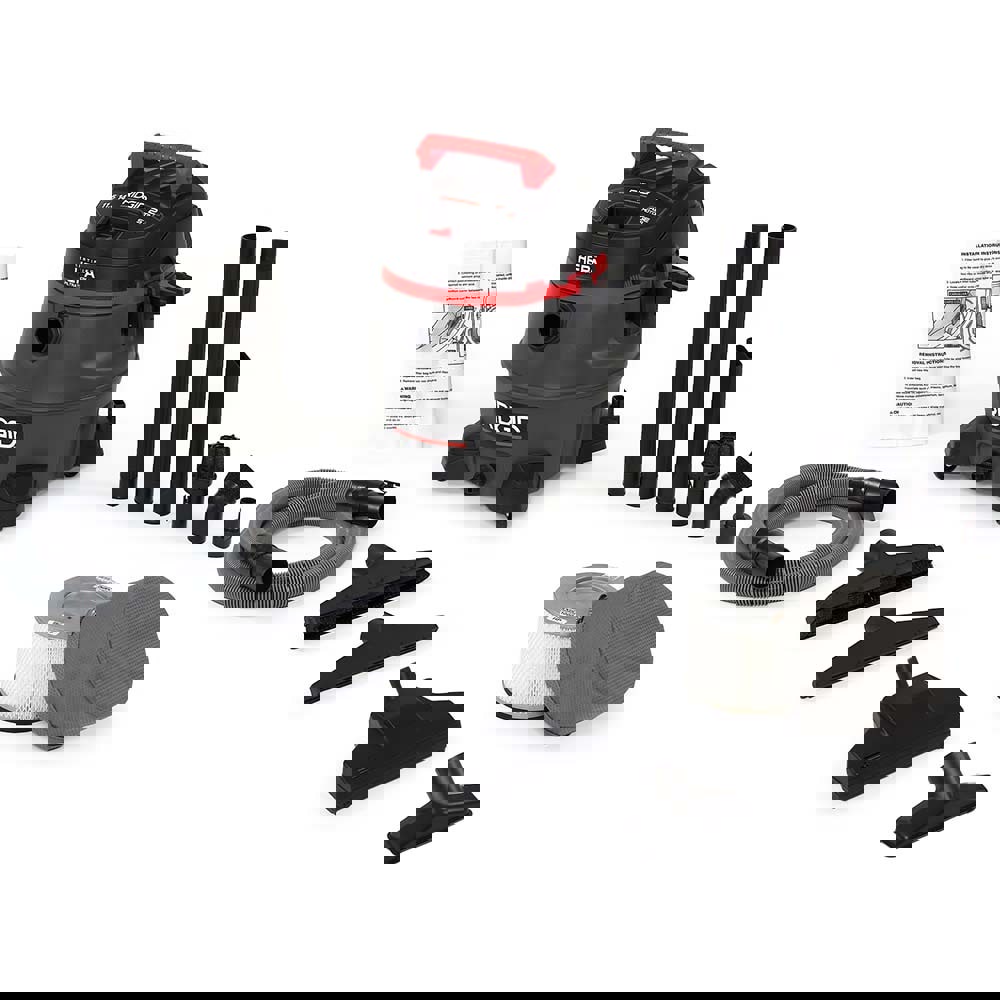 Wet/Dry Vacuum: Electric, 14 gal, 11.5 A