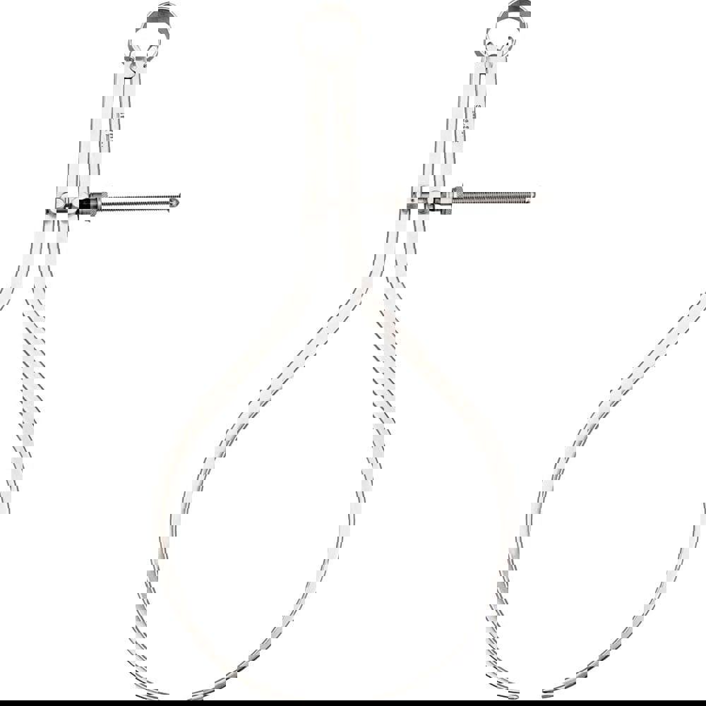 12 Inch Leg, Spring Joint, Steel, Polished, Outside Caliper