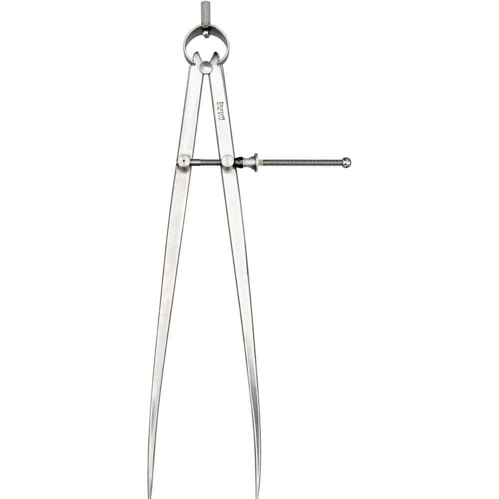 12 Inch Leg, Spring Joint, Steel, Polished, Divider