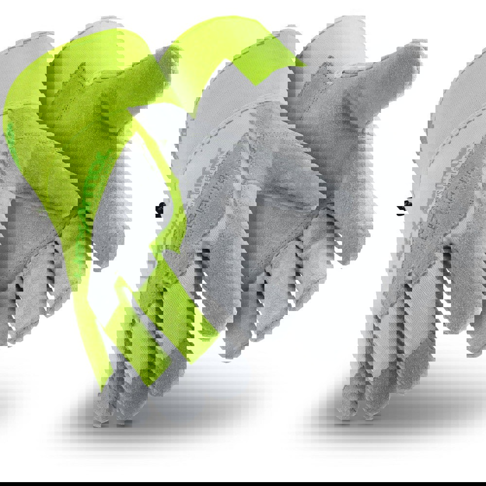 Cut & Puncture Resistant Gloves; Glove Type: Cut & Puncture-Resistant ; Primary Material: Leather; SuperFabric ; Lining Material: SuperFabric ; ANSI/ISEA Abrasion Resistance Level: 6 ; Color: Green; Gray ; Men's Numeric Size: 12