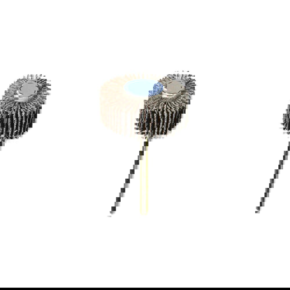 Mounted Flap Wheel: 3/8