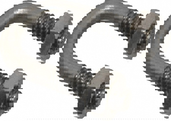 Round U-Bolt: Without Mount Plate, 1/4-20 UNC, 3/4