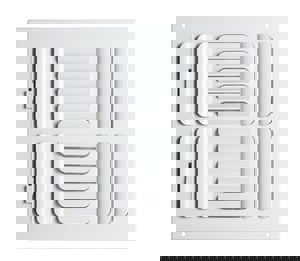12X12 4CW 4 WAY CRVD S/C REG WHIT