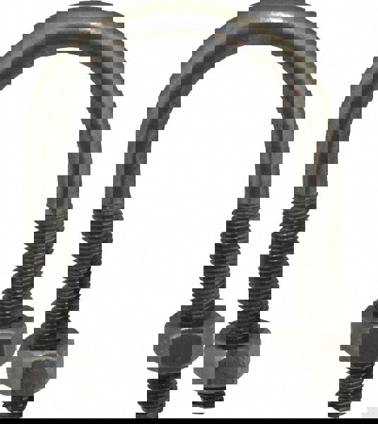 Round U-Bolt: Without Mount Plate, 1/4-20 UNC, 1