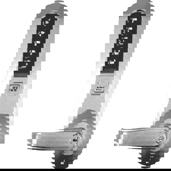 Lever Locksets; Type: Push-button Lock; Door Thickness: 1-3/4; Back Set: 2-3/4; For Use With: Commercial Doors; Finish/Coating: Satin Chrome; Material: Steel; Material: Steel; Door Thickness: 1-3/4; Lockset Grade: Grade 1; Cylinder Type: C Keyway; Number