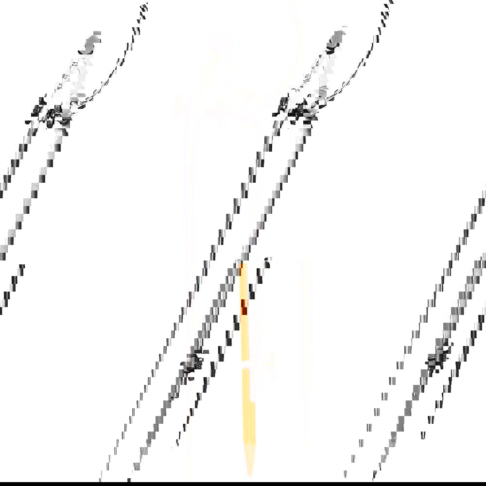 9 Inch Leg, Spring Joint, Steel, Polished, Divider