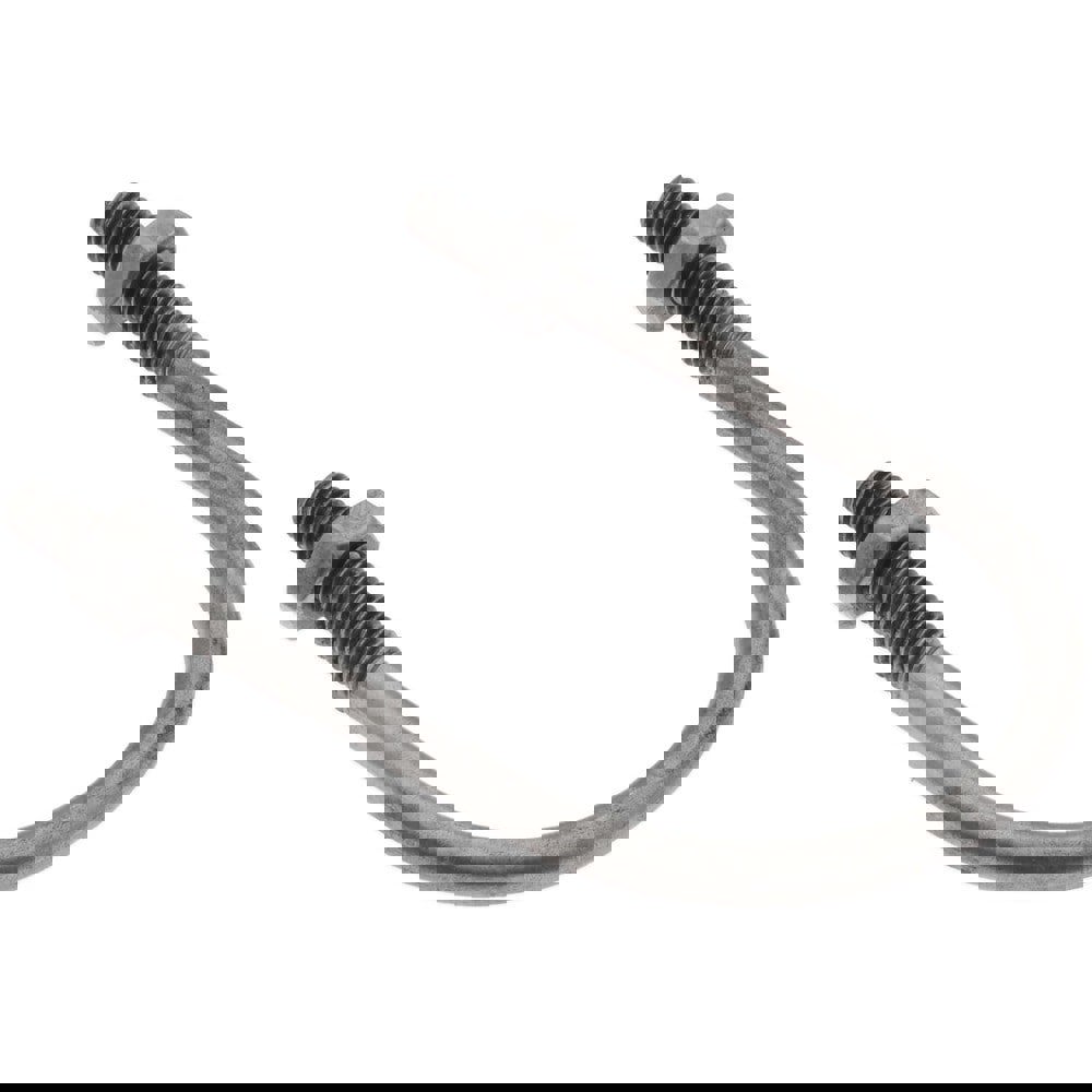 Round U-Bolt: Without Mount Plate, 1/4-20 UNC, 1-3/8