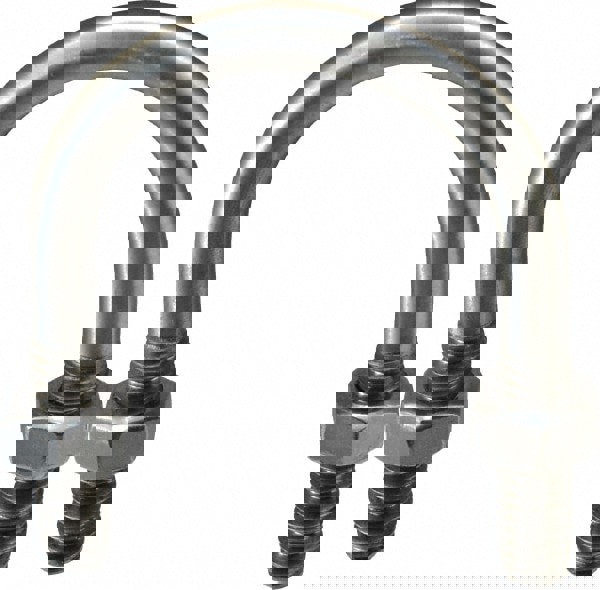 Round U-Bolt: Without Mount Plate, 5/16-18 UNC, 1