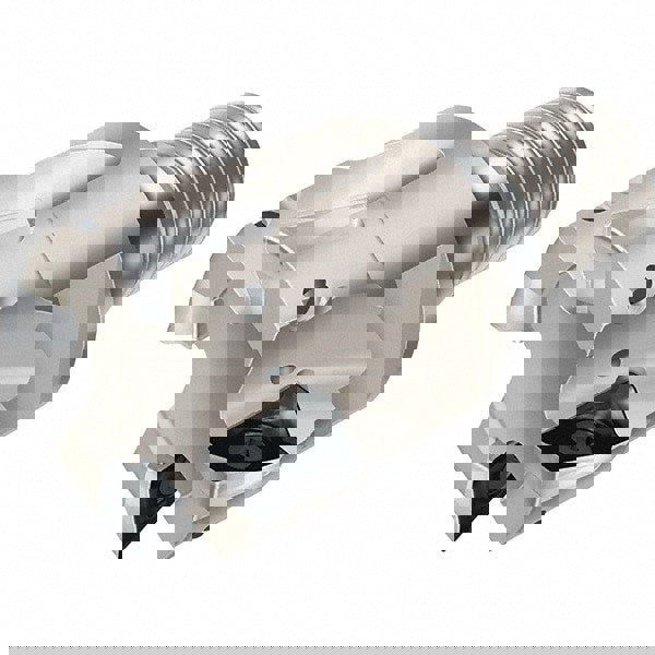 Indexable Square-Shoulder End Mill: F4042.T36.040.Z04.15, 40 mm Cut Dia, 15 mm Max Depth of Cut, T36 Modular Connection Shank