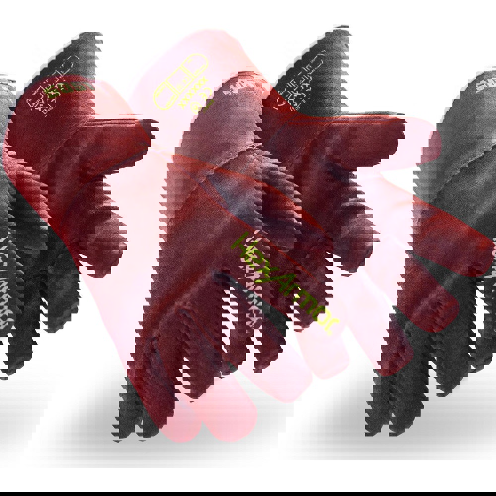 Welder's & Heat Protective Gloves; Welding Applications: Stick ; Primary Material: Leather ; Size: X-Large ; Lining: Lined ; Back Material: Cowhide Leather ; Hand: Pair