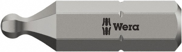 Ball Hex Screwdriver Insert Bit: 1/4