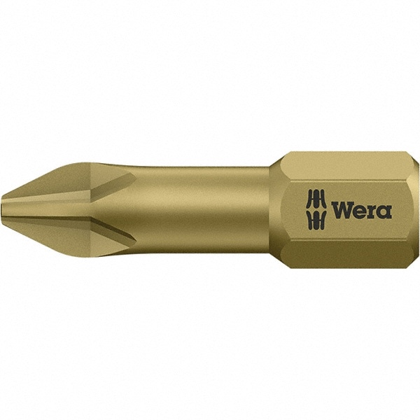 Phillips Screwdriver Insert Bit: #2 Point, 1/4