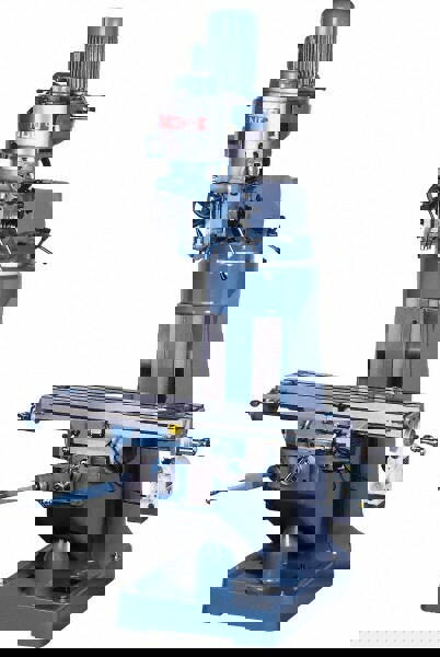 Knee Milling Machine: 2 hp, Step Pulley, 3 Phase