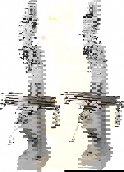 Knee Milling Machine: 2 hp, Variable Speed Pulley, 3 Phase