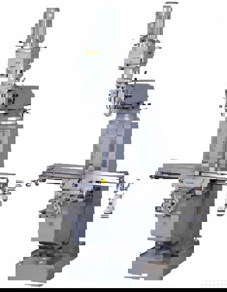 Knee Milling Machine: 3 hp, Variable Speed Pulley, 3 Phase