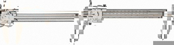 Dial Caliper: 12'' Range, 0.001'' Graduation, 0.1'' per Revolution