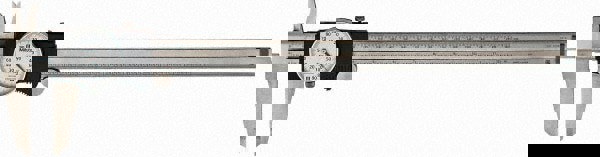 Dial Caliper: 12'' Range, 0.001'' Graduation, 0.2'' per Revolution