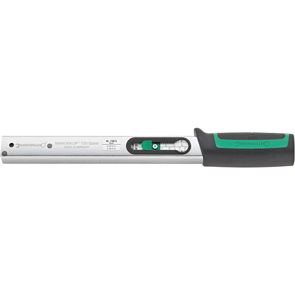 Torque Wrenches; Wrench Type: Torque ; Torque Measurement Type: Inch Pound; Nm ; Head Type: Interchageable ; Head Shape: Rectangular ; Insulated: No ; Dual Scale: Yes